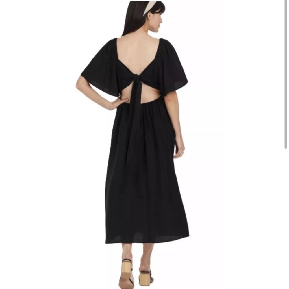 NWT A New Day Black Midi Dress - Size M